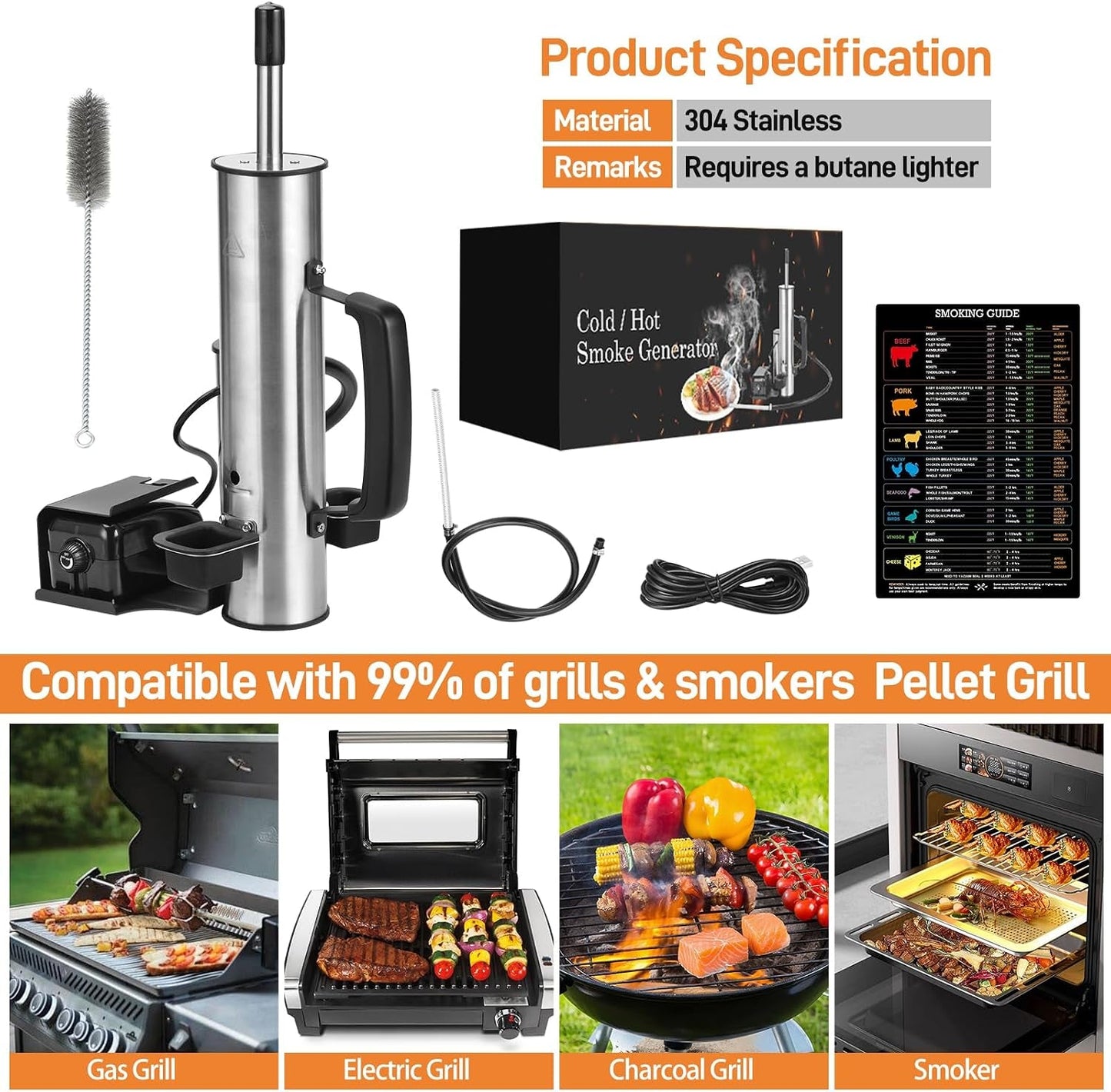 Portable Pellet Smoke Generator With Adjustable Control-4