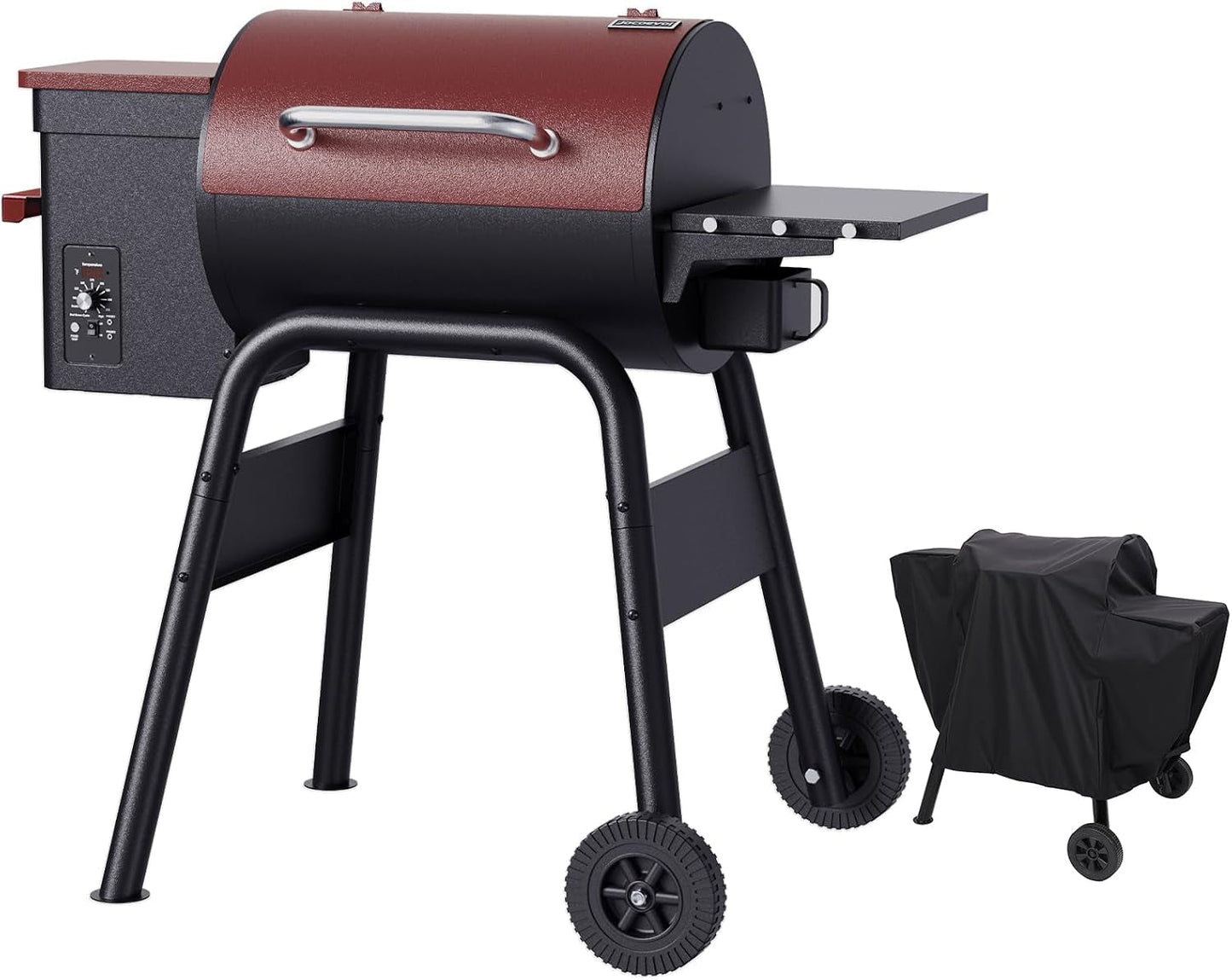 Pellet Grill Smoker With PID Temperature Regulation-0