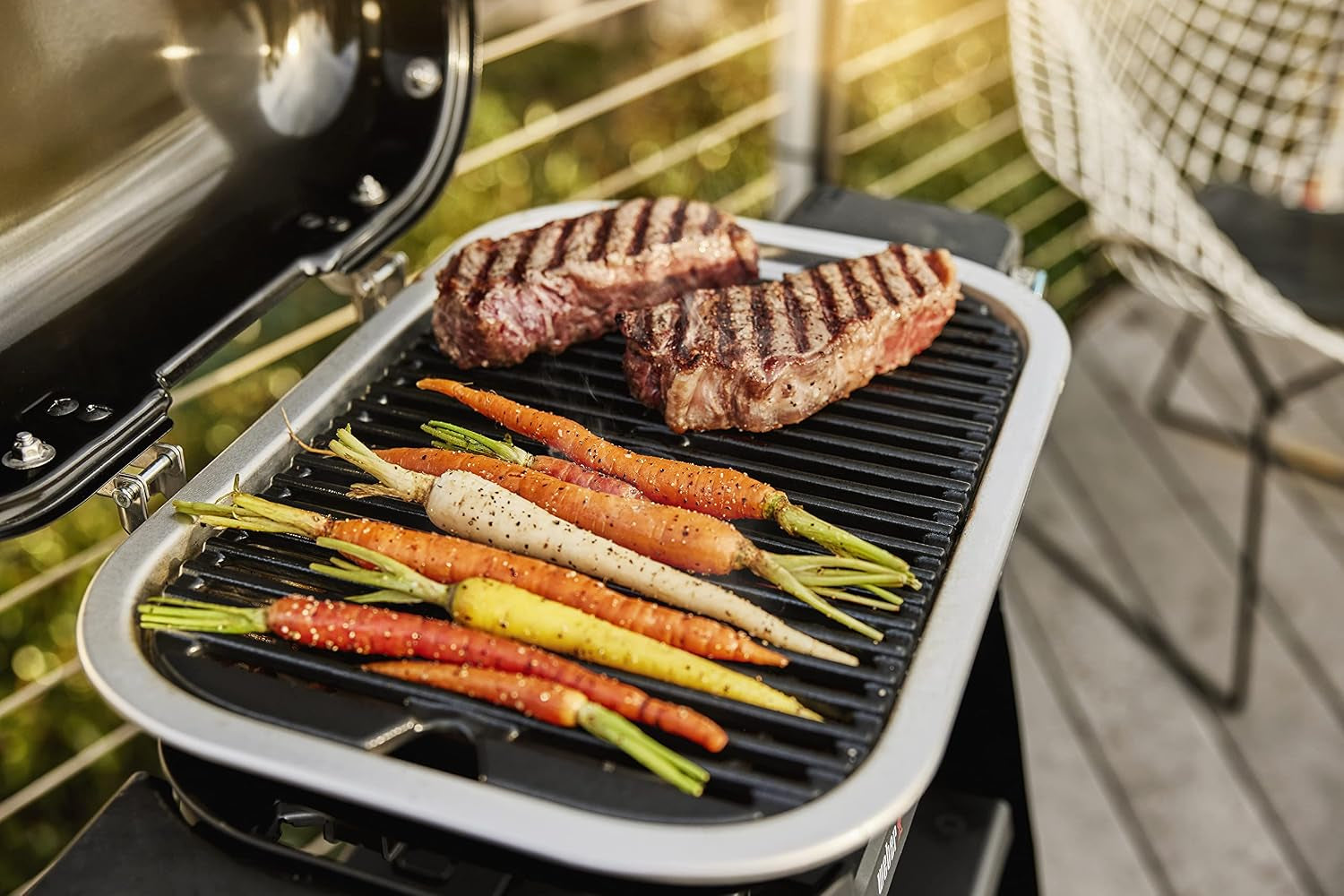 Weber Lumin Ultracompact Electric Outdoor Grill Black-2