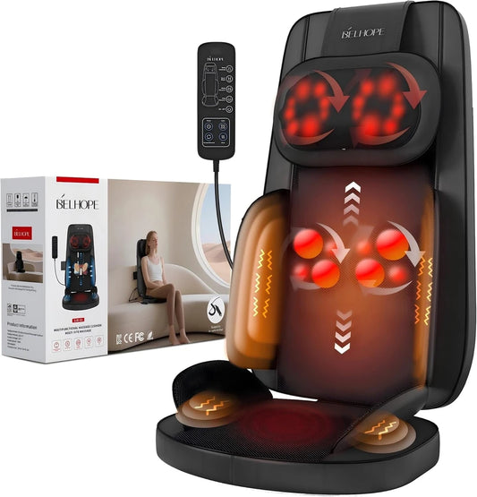 8D Shiatsu Massage Chair Pad