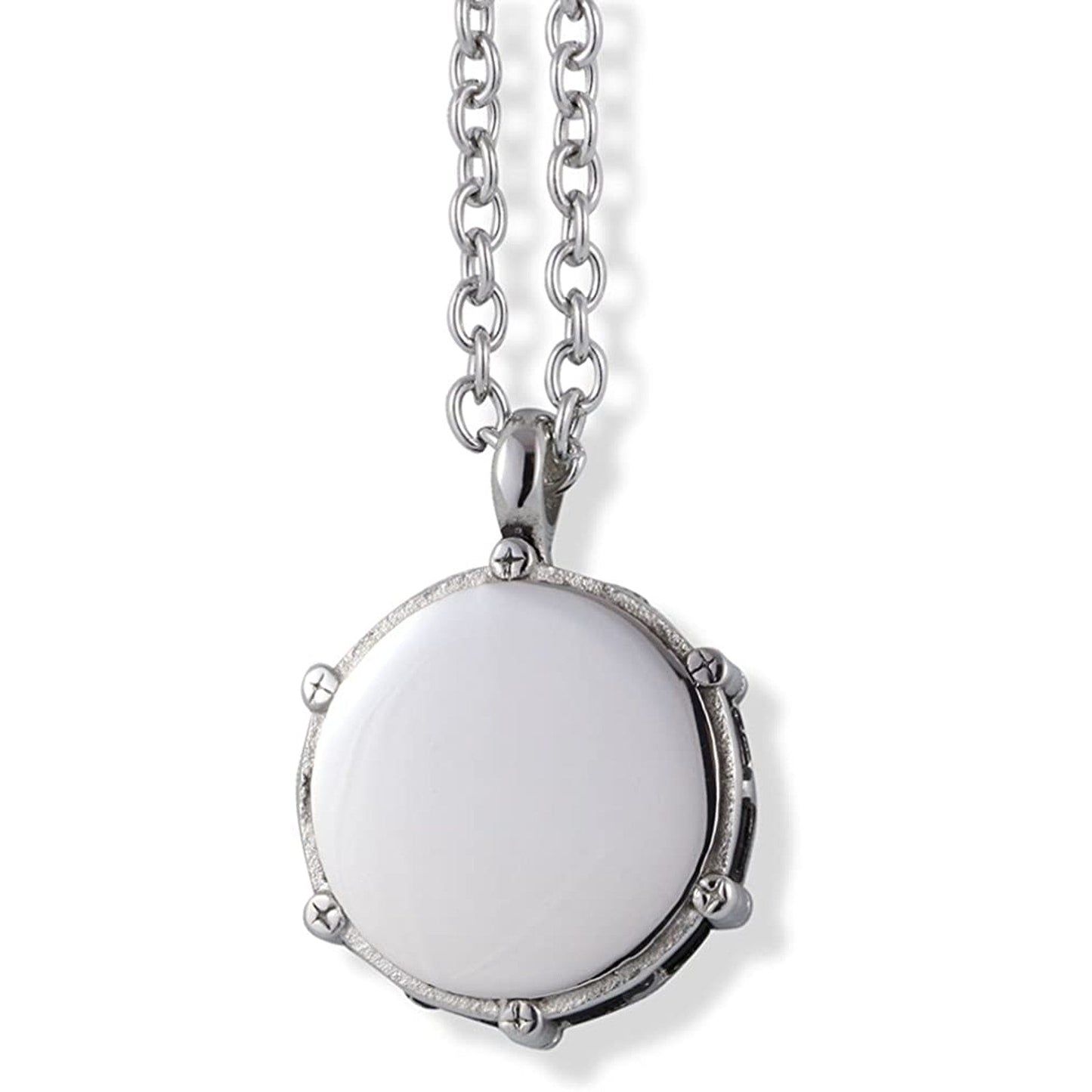 Snare Drum Charm Necklace with Drum Sticks Keychain-2