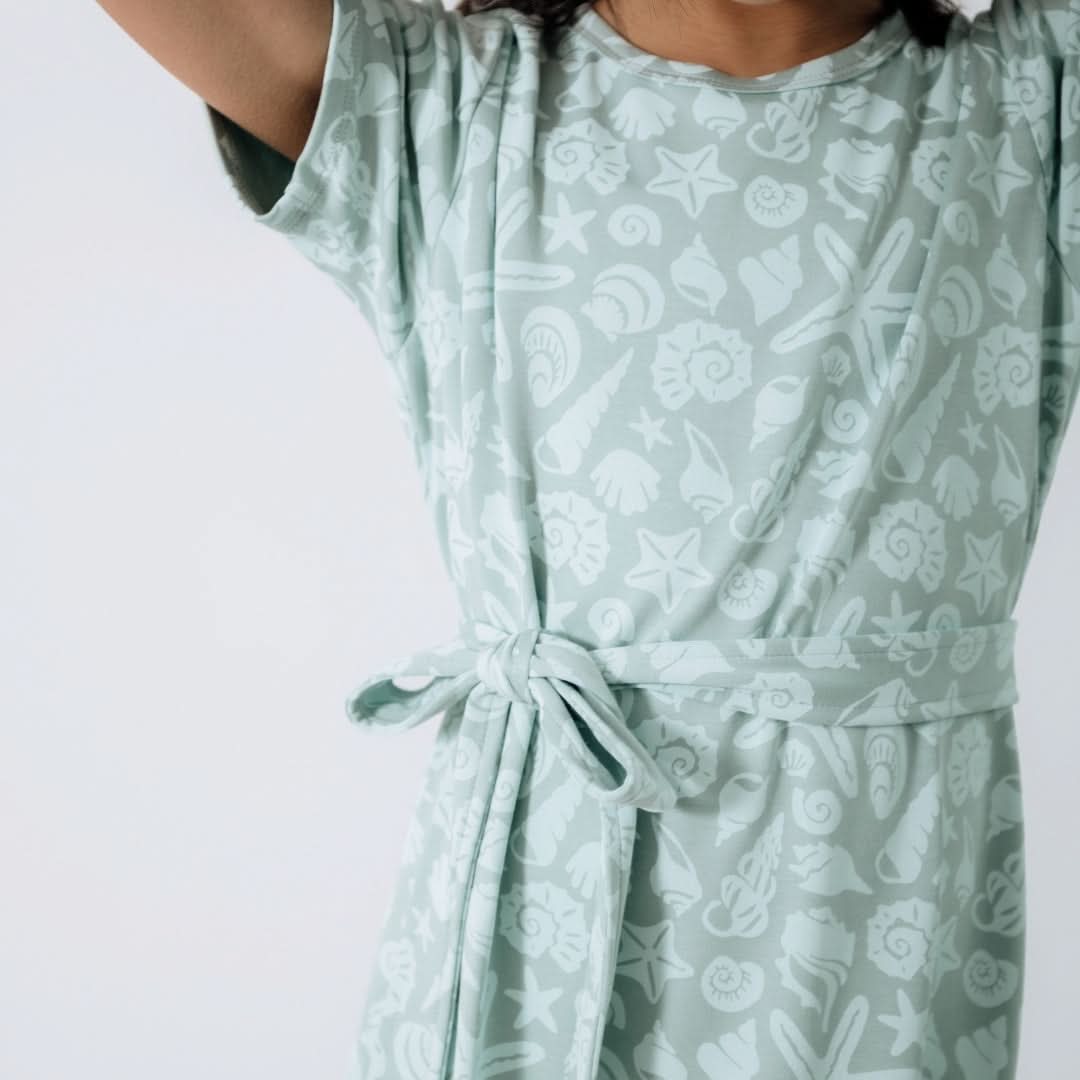 Youth Bamboo Belt | Saltwater Floral-3