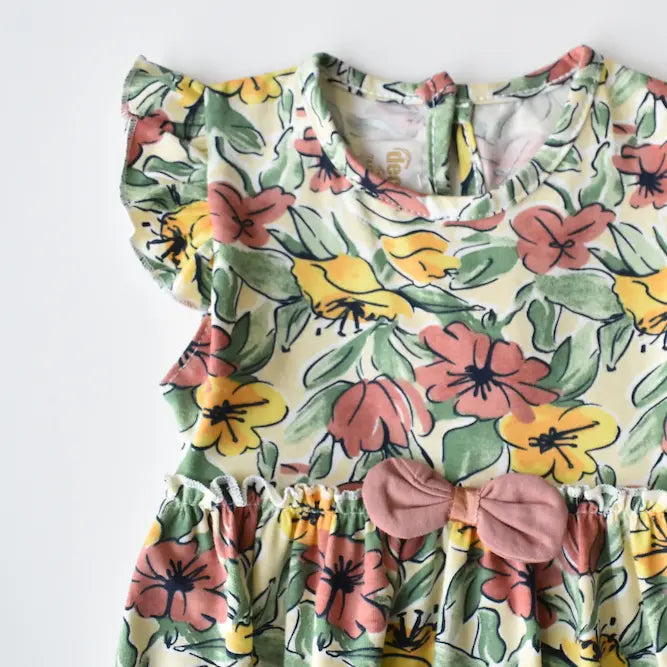 Wildflower Heart Girls Casual Set