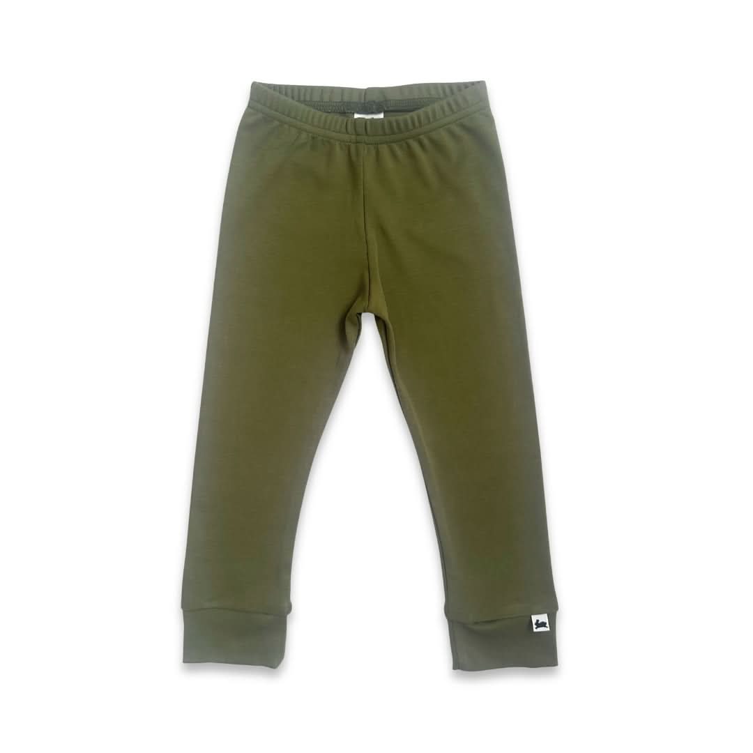 Kids’ Bamboo Leggings | Olive