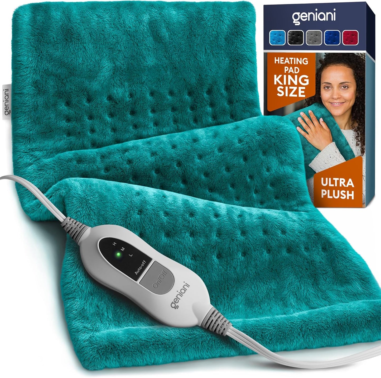 Heating Pad XL, Viridian Green-0
