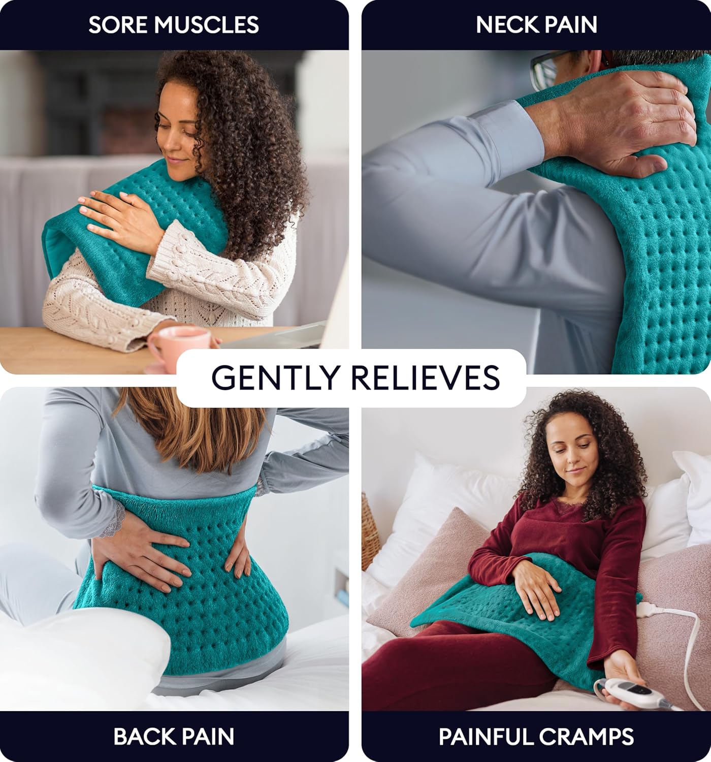 Heating Pad XL, Viridian Green-2