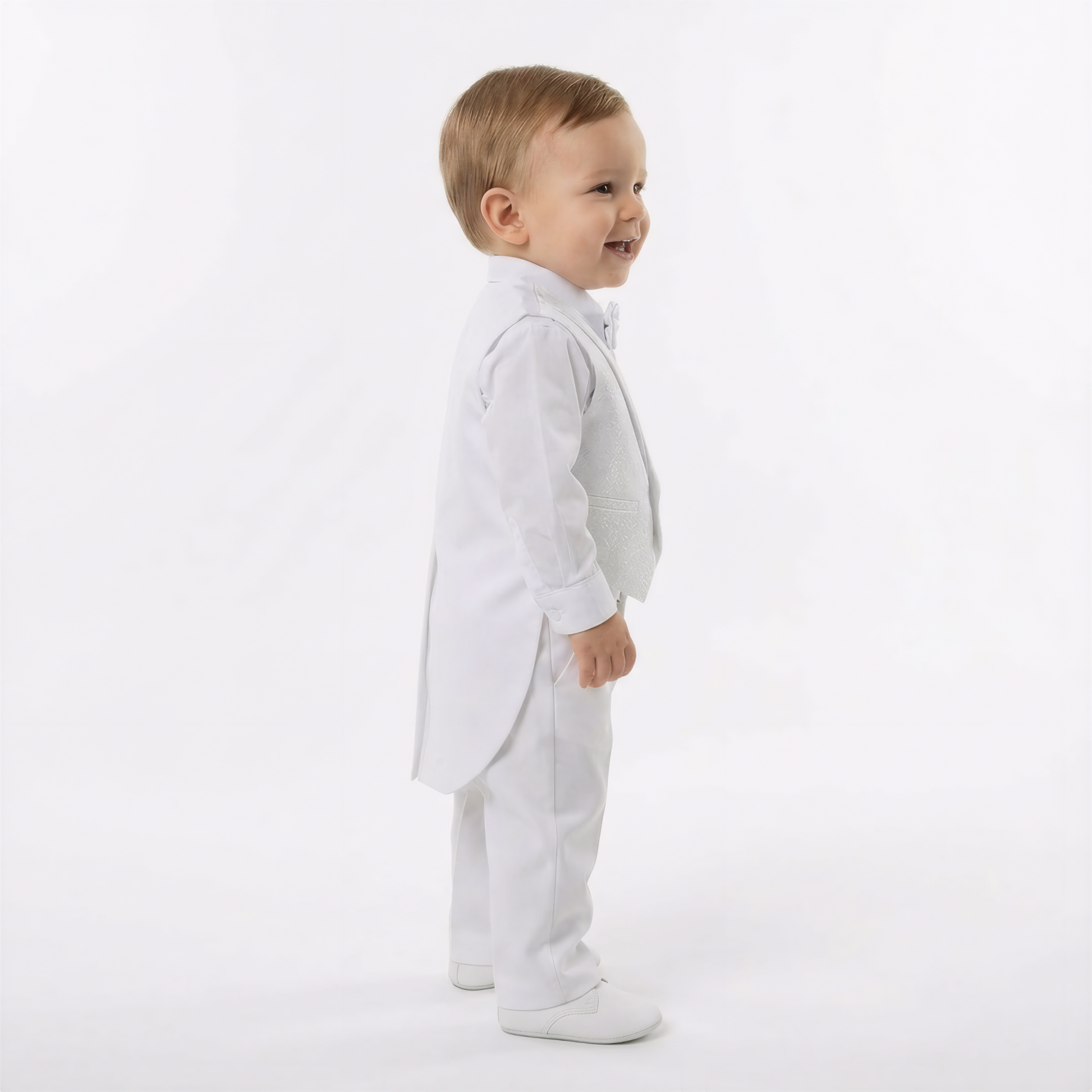 Archie's Penguin Tail Vest Set-2