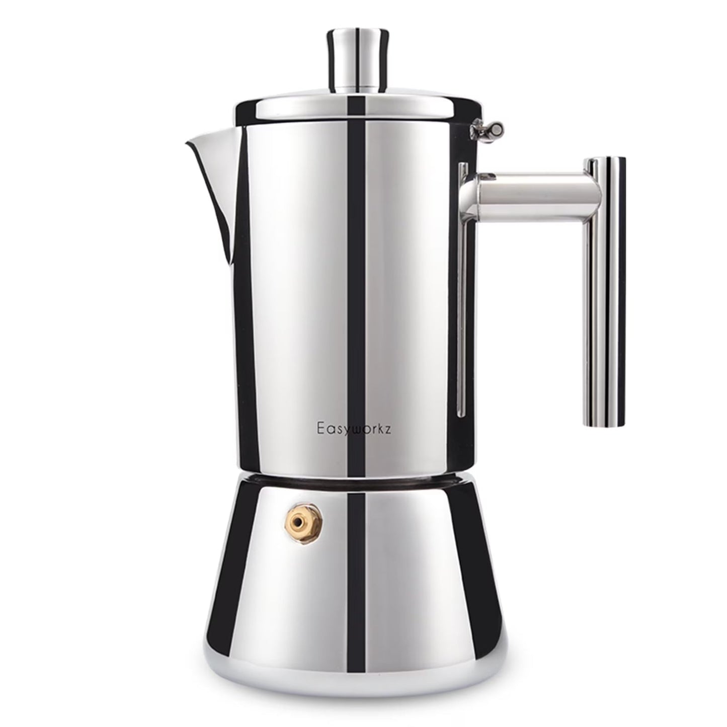 Steel Induction Moka Pot-5