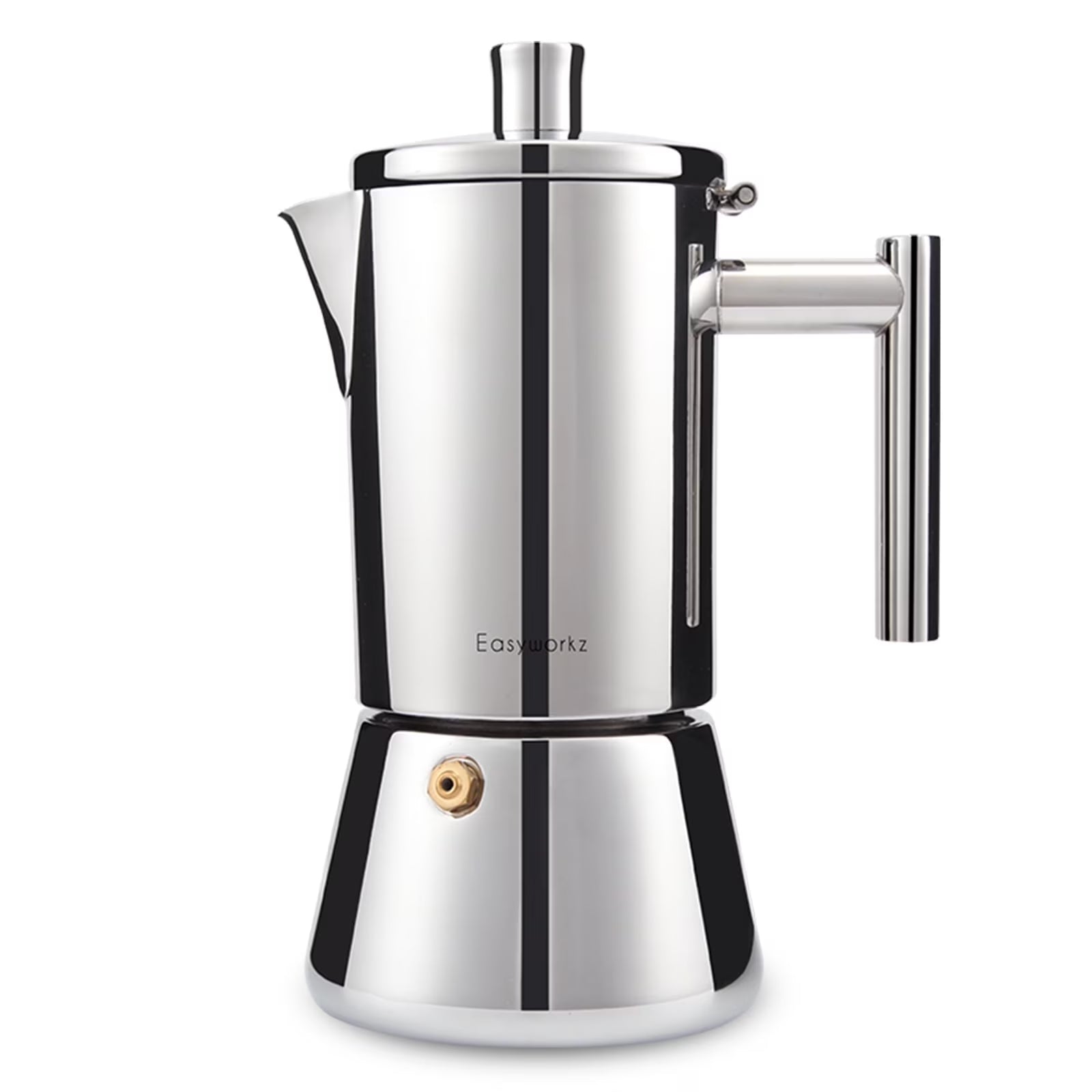 Steel Induction Moka Pot-5