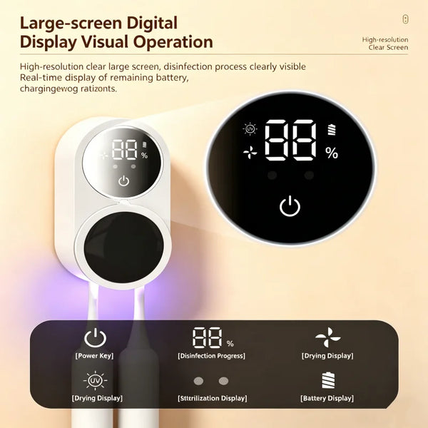 Pocket UV Toothbrush Sanitizer