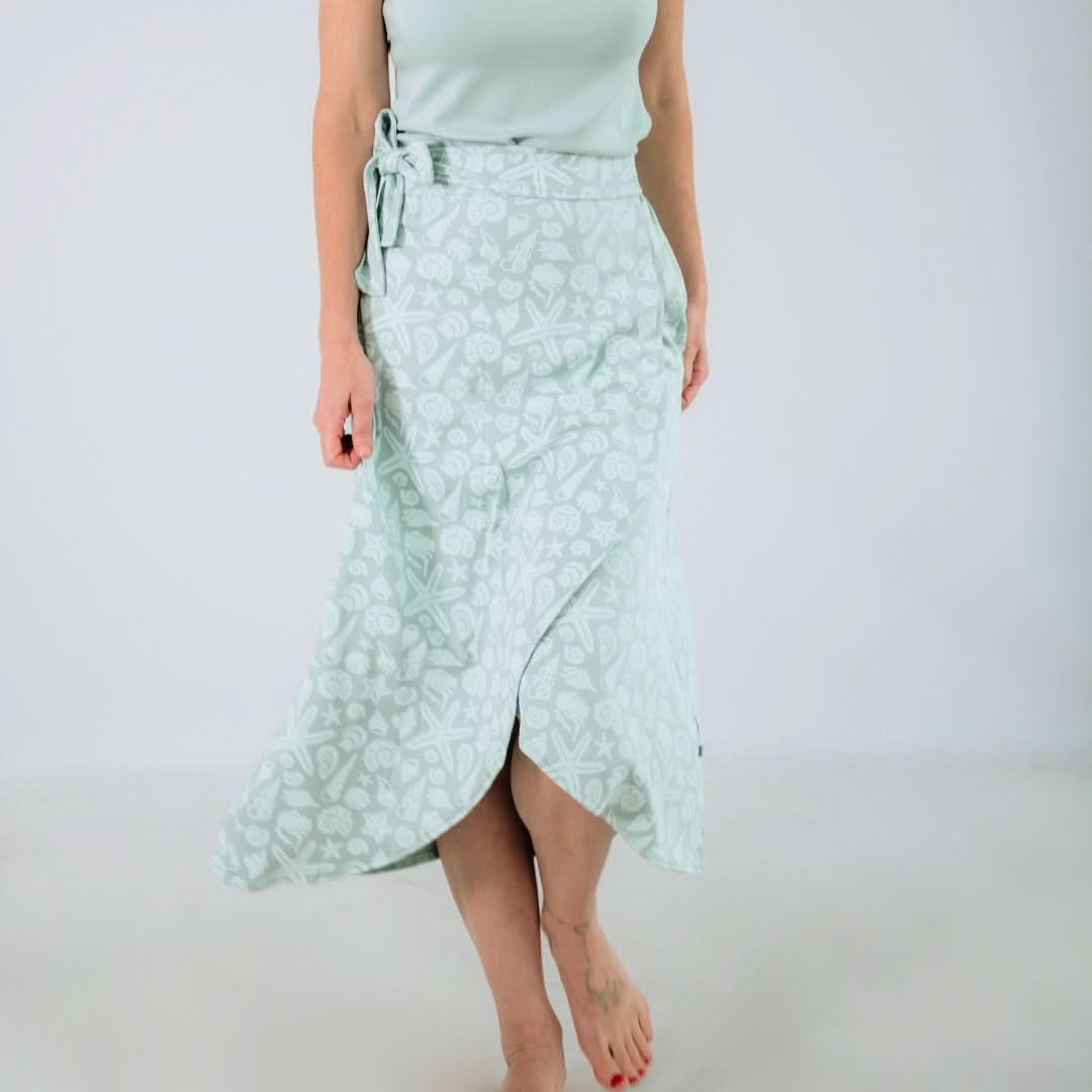 Ladies Bamboo Wrap Skirt | Coastal Keepsakes