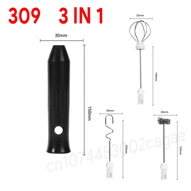 USB 3-Speed Milk Frother-8