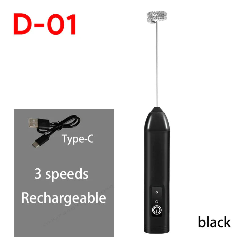 USB 3-Speed Milk Frother-12