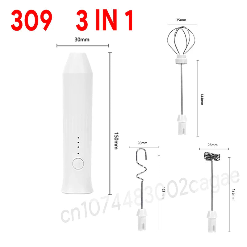 USB 3-Speed Milk Frother-6
