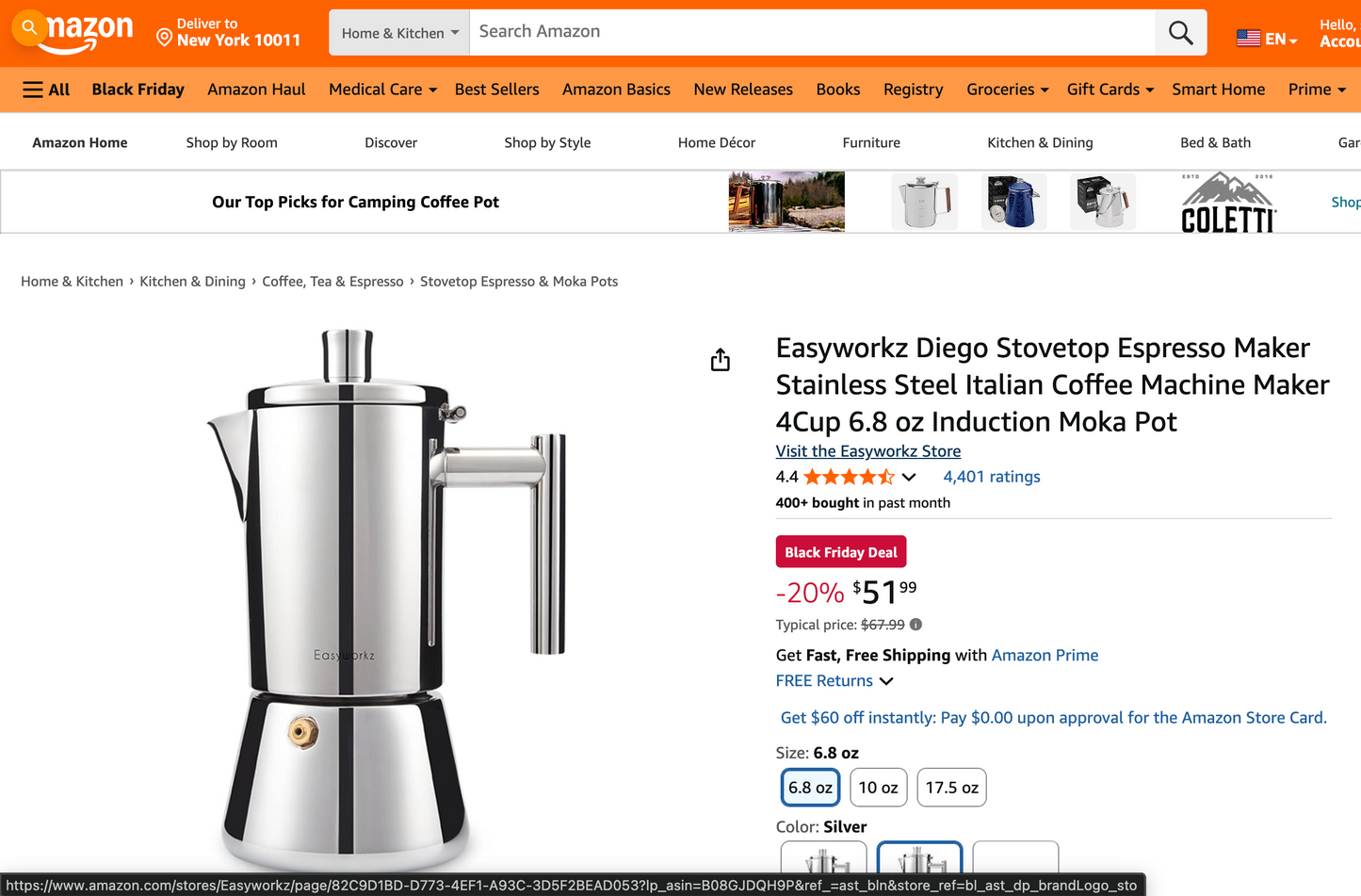 Steel Induction Moka Pot-1