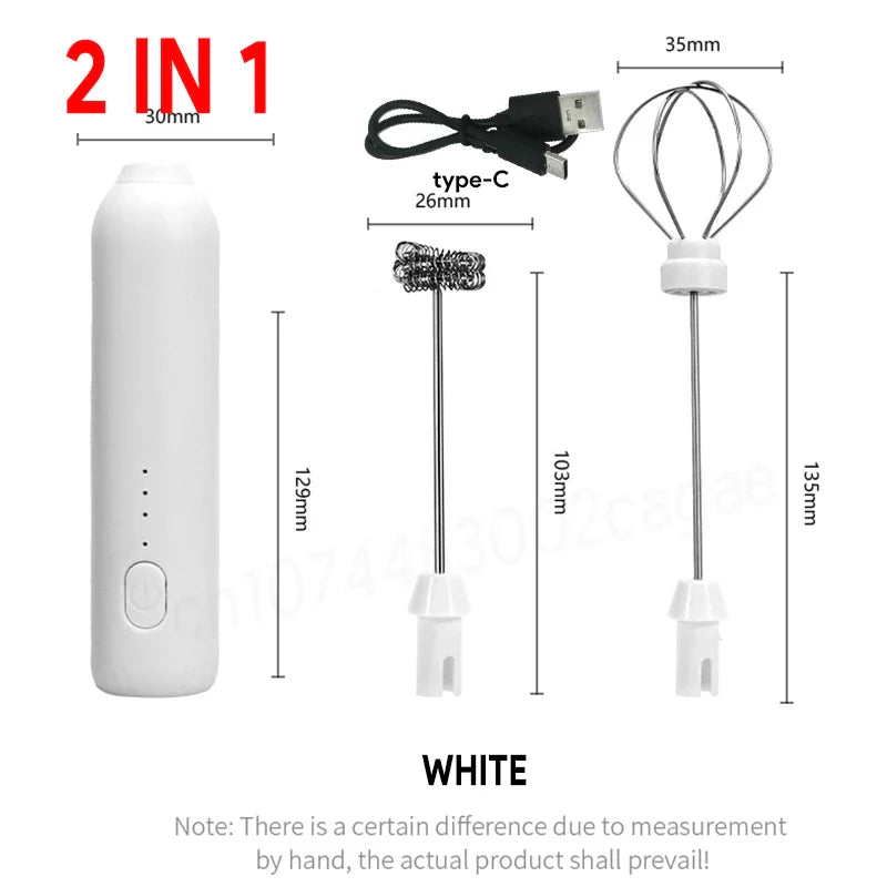 USB 3-Speed Milk Frother-9