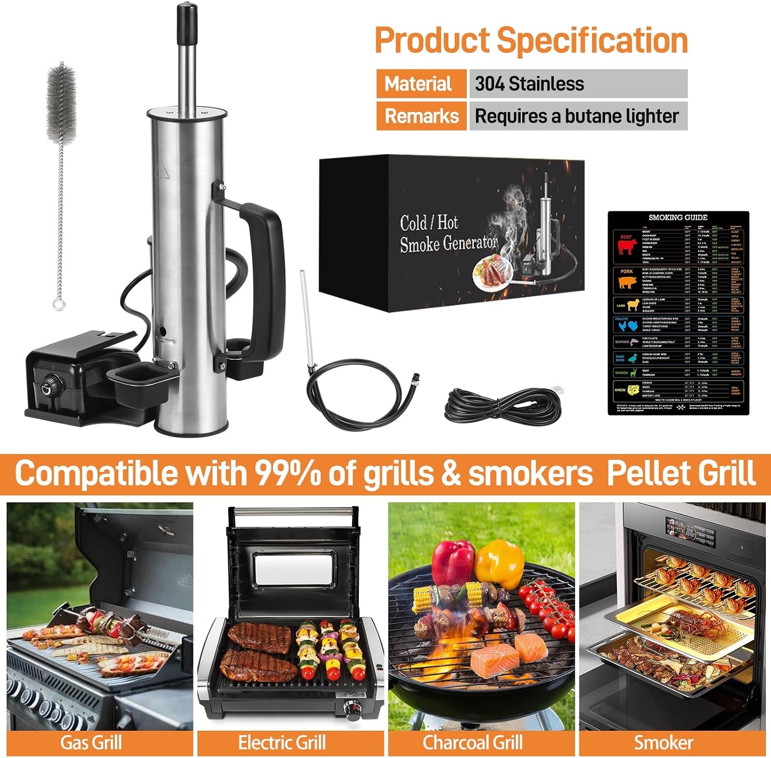 Portable Pellet Smoke Generator With Adjustable Control-4
