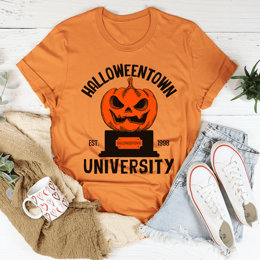 Halloween University Tee-0