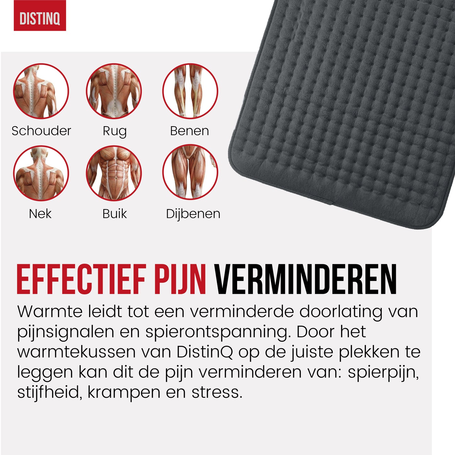 DistinQ Electric heating pad